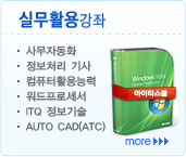 실무활용강좌,사무자동화,정보처리 기사,컴퓨터활용능력,워드프로세서,ITQ정보기술
